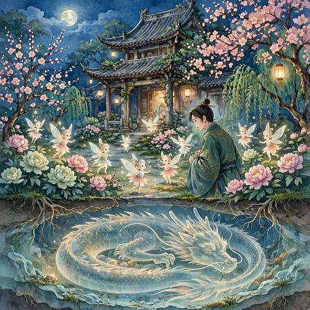 Chinese Tales — Part 1: The Three Rhymsters · The Favorite of Fortune and the Child of Ill Luck · Why Dog and Cat Are Enemies · The Flower-Elves · The Dragon After His Winter Sleep