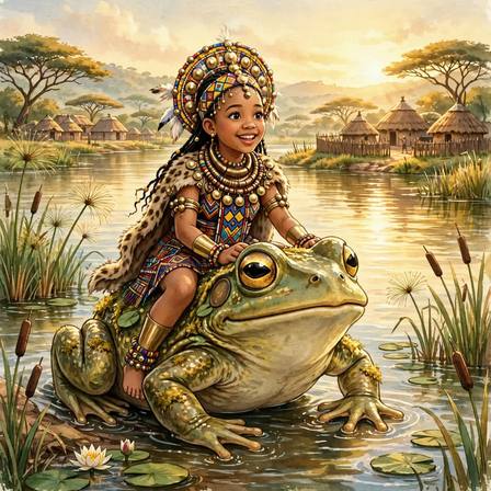 Zulu Tales — Part 2: Umdhlubu and the Frog · The Origin of Baboons