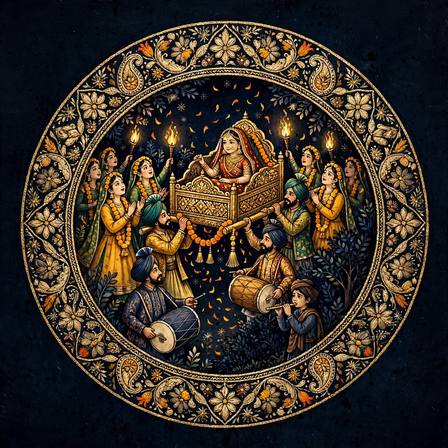 Heer Ranjha — Part 4 of 9 (Found in the Forest · A Marriage Is Proposed · Heer Is Married to Saida)