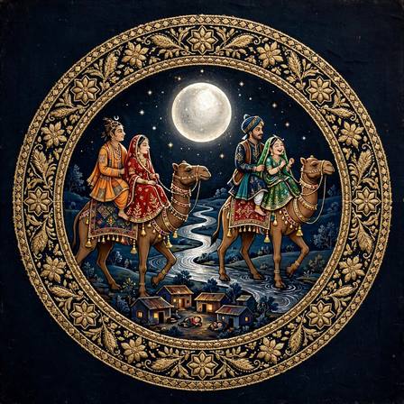 Heer Ranjha — Part 8 of 9 (Sehti and Heer Make Friends · The Garden Meeting · The Stratagem · The Snake-Bite Cure)