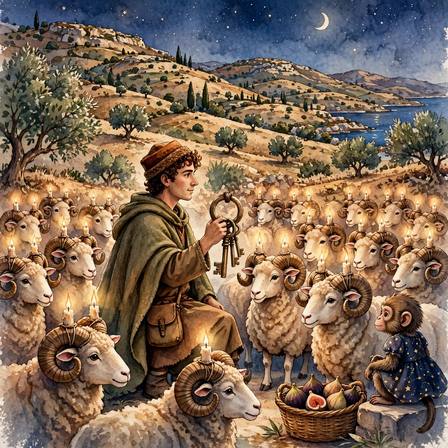 Folk Tales of Greece — Part 1: The Clever Shepherd · The Figs that Grow Horns and Take Horns Away · The She-Ape | KacheliTV World Classics