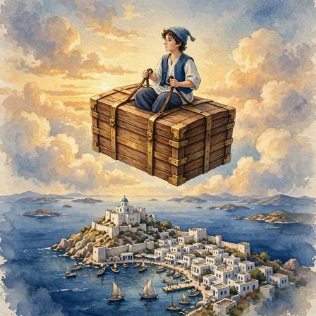 Folk Tales of Greece — Part 4 (Ten Tales): The Lying Tale · The Fisher's Son and the Princess · The Man with the Travelling Chest · The Jackdaw-Child · The Seer's Gift · The Wolf, the Vixen and the Honey Pot | KacheliTV World Classics