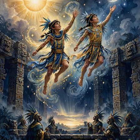 Popol Vuh — Part 8 of 15 (The Death of the Twins and the Fall of Xibalba)