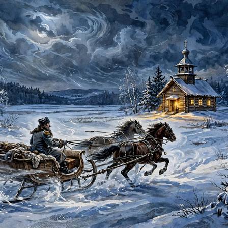 Russian Tsar Era Classics — The Tales of Belkin, Part 2, by Alexander Pushkin