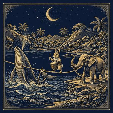 Folk Tales of Costa Rica — Part 1: Juan, the Boy with the Little Load of Firewood · The Devil's Mother-in-Law · Uncle Rabbit's Trick on Aunt Whale and Uncle Elephant · How Uncle Rabbit Got Out of a Tight Corner | KacheliTV World Classics