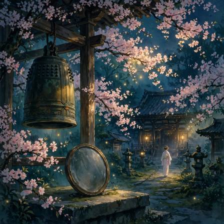 Japanese Ghost Tales — Part 1 of 19 (The Story of O-Tei · Ubazakura · Of a Mirror and a Bell · Mujina)