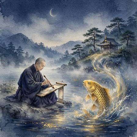 Japanese Ghost Tales — Part 14 of 19 (The Story of Kogi the Priest · In a Cup of Tea · Common Sense)