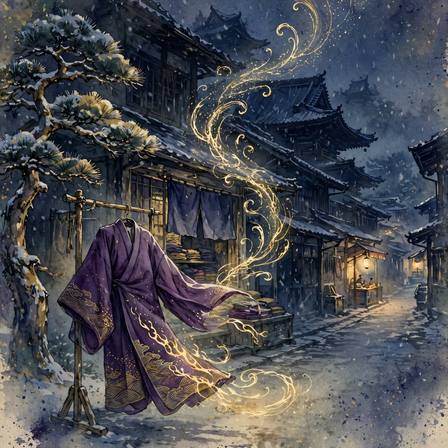 Japanese Ghost Tales — Part 8 of 19 (Fragment · Furisodé · A Story of Divination)