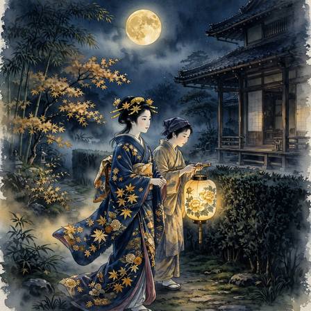 Japanese Ghost Tales — Part 9 of 19 (A Passional Karma)