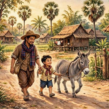 The Gatiloke — Part 16 of 23 (The Father and Son Who Took a Donkey to Sell · Chao Chak Smok · The Hamsa Goose and the Tortoise)