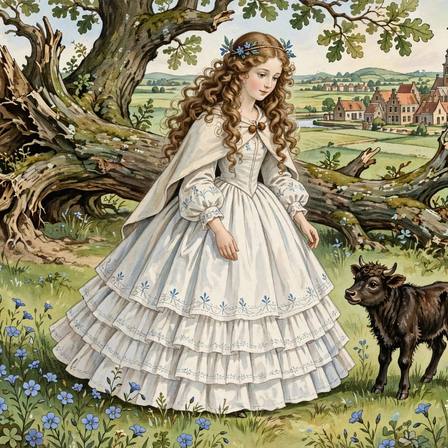 Folk Tales of the Netherlands — Part 2 (The Princess with Twenty Petticoats · The Cat and the Cradle)