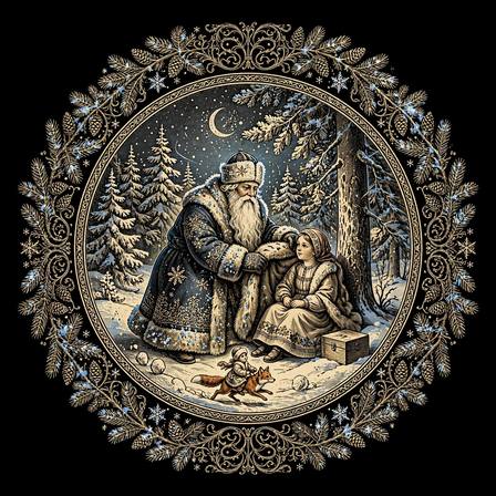 Afanasyev — Father Frost · Snegurushka