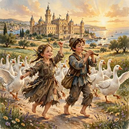 Folk Tales of the United Kingdom — Part 4 (Tattercoats · The Hedley Kow · The Pedlar of Swaffham · The Three Wishes · The King o' the Cats)