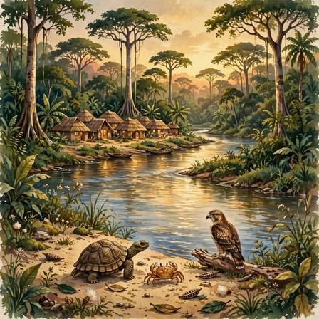 Folk Tales of Cameroon — Part 1 (Sun, Moon and Darkness · Why the Land Crab Lives under the Earth · Small Causes, Great Effects · The Limbs · Why the He-Goat Stinks · …)
