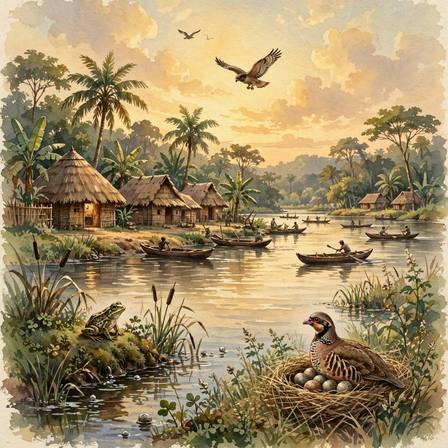 Folk Tales of the Bakongo — Part 1 (How the Ants Saved the Partridge's Eggs · The Leopard Sticks to the Nkondi · The Civet and the Tortoise · The Frog and the Hawk · The Congo Robin's Red Breast · Why the Small-Ants Live in the Houses)