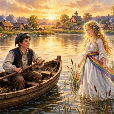 Folk Tales of Poland — Part 2 (The Good Ferryman and the Water Nymphs · The Princess of the Brazen Mountain)