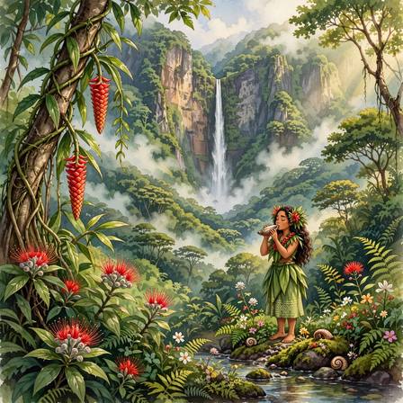Legends of Hawaii — Part 1 (Kalo-eke-eke, the Timid Taro · Lau-ka-ieie)