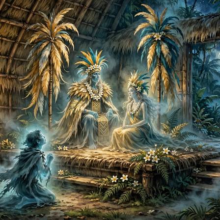 Legends of Hawaii — Part 2 (A Visit to the King of Ghosts · Maui's Kite Flying)