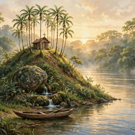 Folk Tales of Paraguay — Part 3 (El Cerro del Monje · La Isla del Diablo)