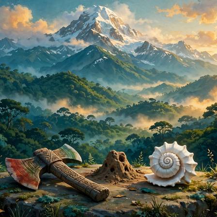 Folk Tales of Colombia — Part 2 (The Stone Axe)