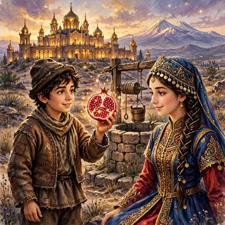 Armenian Folk Tales — Part 2: The Poor Widow's Son · The Maiden of the Sea