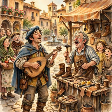 Patrañas: Spanish Stories, Legendary and Traditional — Part 2: The Ballad-maker and the Boot-maker · El Clavel · The Hermit and the Fig-tree