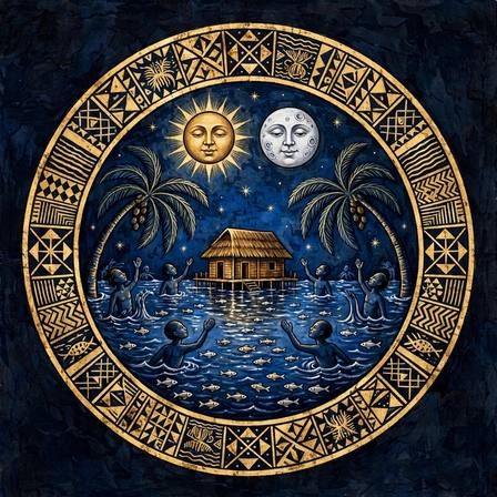 Folk Stories from Southern Nigeria — Part 2 of 3 (Why the Sun and the Moon Live in the Sky · Why the Worms Live Underneath the Ground · Why a Hawk Kills Chickens · The Hippopotamus and the Tortoise · Why Dead People Are Buried)