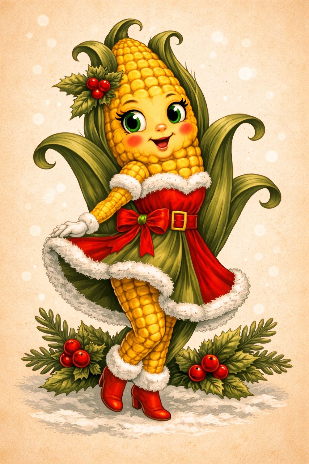 Miss Corn, from the storybook garden